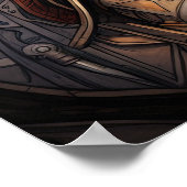 STEAMPUNK CORGI POSTER (Hoek)