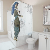  Steampunk cosplay-   vinttadgordijn Douchegordijn (In situ)