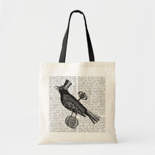 Steampunk Crow 2 Tote Bag