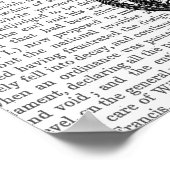 Steampunk Crow Poster (Hoek)