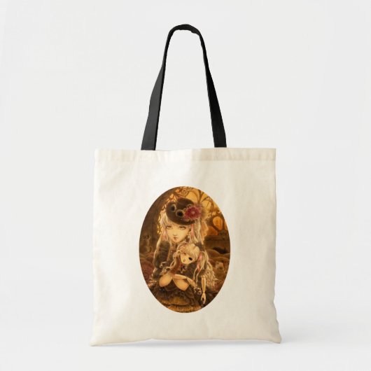 Steampunk Dark Fantasy Canvas tas (Voorkant)