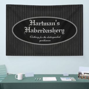 Steampunk Dark Grey Striped Custom Spandoek