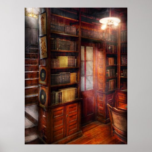 Steampunk - De semi-private studie Poster (Voorkant)