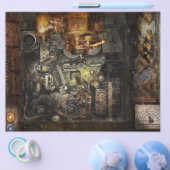 Steampunk - De Turret Computer Flyer (Enkel)