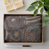 steampunk debetpapier tissuepapier (Geschenk)