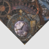 steampunk debetpapier tissuepapier (Detail)