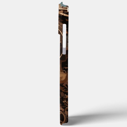 Steampunk decoratieve schedel Case-Mate iPhone case (Achterkant / Links)