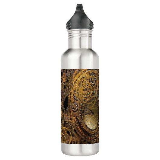 Steampunk Design Bouteille en acier inoxydable (Droite)