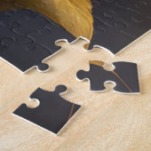 Steampunk deur met paarse bloemen legpuzzel (Zijkant)