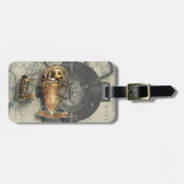 Steampunk Dirigibele ballonvaarde Bagagelabel (Voorkant horizontaal)