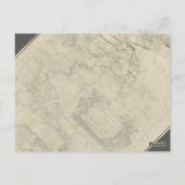 Steampunk Dirigibele ballonvaarde Briefkaart (Achterkant)