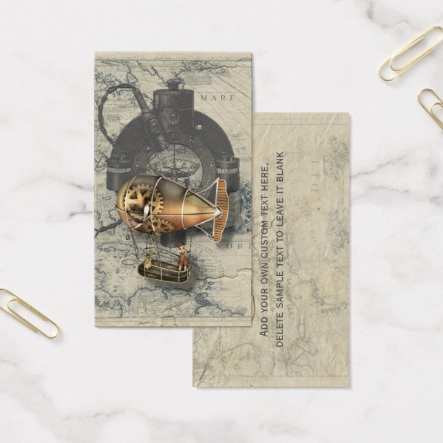 Steampunk Dirigible Balloon (Bureau)
