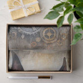 Steampunk Doberman 6 Decoupage papier (Geschenk)