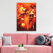 Steampunk Doll Canvas Afdruk (Insitu (Woonkamer))