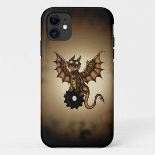 Steampunk Dragon iPhone 11 Hoesje