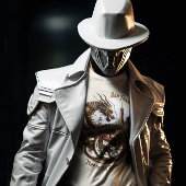 Steampunk Dragon met San Francisco Skyline T-shirt