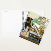 Steampunk Dragon Potions Boeken Planner (Display)