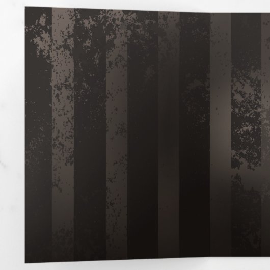 Steampunk Dragonflies op bruine gestreepte achterg Drieluik Wenskaart (Binnenzijde eerst)