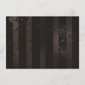 Steampunk Dragonflies op bruine gestreepte achterg Menu (Achterkant)