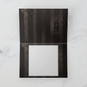 Steampunk Dragonflies op bruine gestreepte achterg Programma (Binnen)