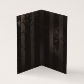 Steampunk Dragonflies op bruine gestreepte achterg Visitekaartjes (Binnen)