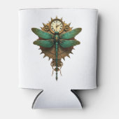 Steampunk Dragonfly Victorian Art Mechanical Steam Blikjeskoeler (Voorkant)