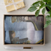 Steampunk drakenboek tissuepapier (Geschenk)