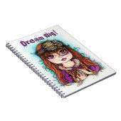 Steampunk Dream Big Notebook Notitieboek (Rechterzijde)