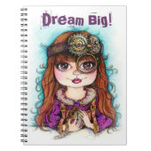 Steampunk Dream Big Notebook Notitieboek (Voorkant)