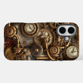Steampunk Dreams: Gears en uurwerken Fusion Case-Mate iPhone Case (Achterkant (horizontaal))