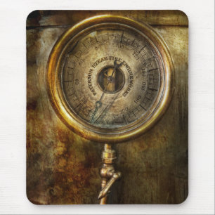 Steampunk - Drukmeter Muismat