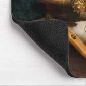 Steampunk - Duiken - De duikhelm Muismat (Hoek)