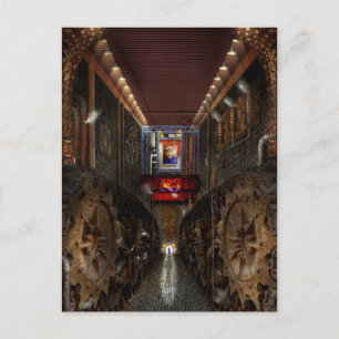 Steampunk - Dystopian society Briefkaart