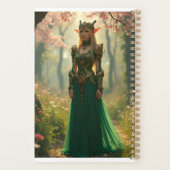 Steampunk Elven Princesse dans un jardin de printe (Dos)