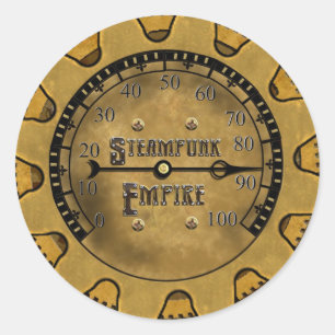 Steampunk Empire Stickers