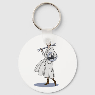 Steampunk Engineer Sleutelhanger