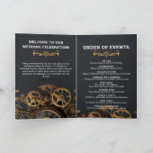 Steampunk Extravaganza Cogs Vintage Programme plat (Intérieur)