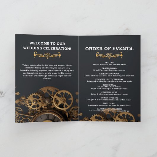 Steampunk Extravaganza Cogs Vintage Programme plat (Intérieur)