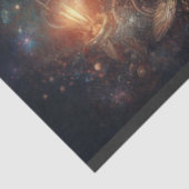 Steampunk Fantasy Cat Butterflies Decoupage Tissuepapier (Detail)