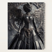 Steampunk Fantasy Duisternis Demon Mode  Planner (Achterkant)