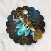 Steampunk Firefly Bedankjes Labels (Achterkant)