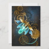 Steampunk Firefly Bedankkaart (Voorkant)