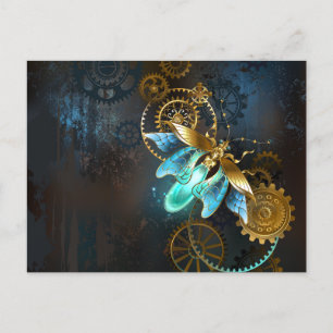 Steampunk Firefly Briefkaart