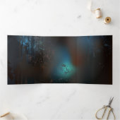 Steampunk Firefly Drieluik Wenskaart (Binnen)