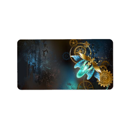 Steampunk Firefly Etiket (Voorkant)