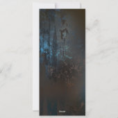 Steampunk Firefly Feestdagenkaart (Achterkant)