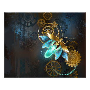 Steampunk Firefly Foto Afdruk