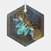 Steampunk Firefly Glas Ornament (Voorkant)