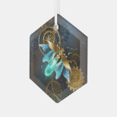 Steampunk Firefly Glas Ornament (Voorkant links)