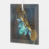 Steampunk Firefly Glas Ornament (Voorkant links)